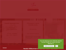 Tablet Screenshot of kosmetikstudio-heidiseiler.de